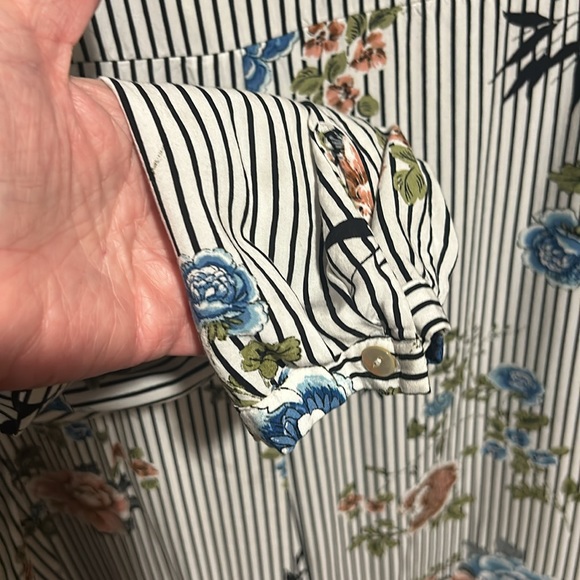 DR2 Striped Women’s Plus size Blouse Tunic Size 2X - Picture 7 of 7